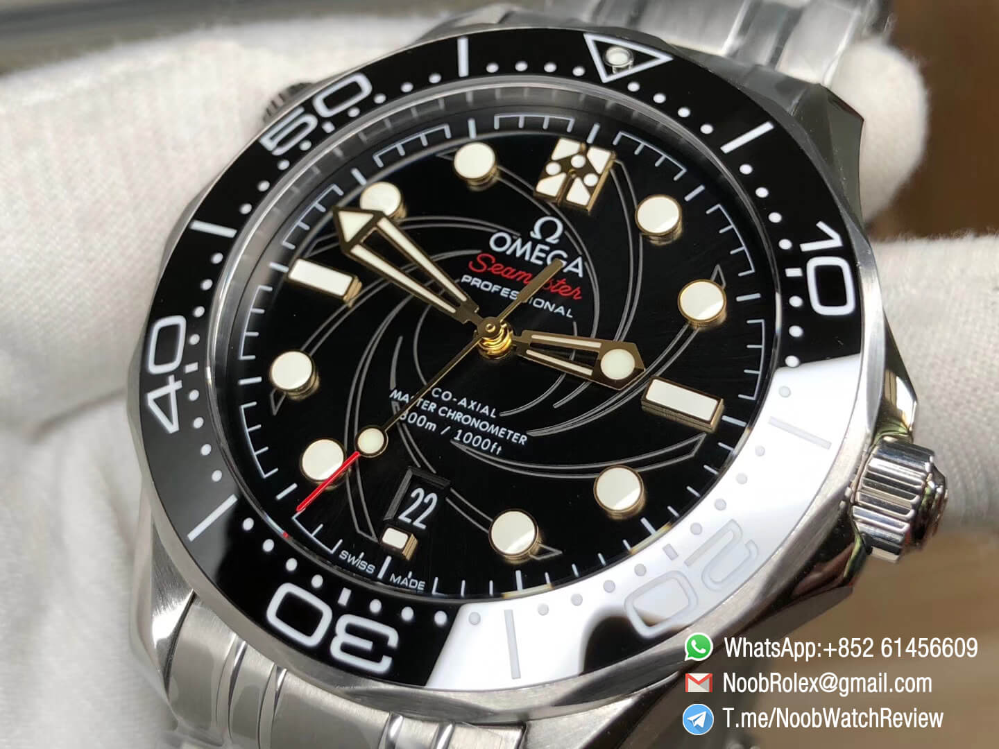 vsf seamaster diver 300m co-axial steel case