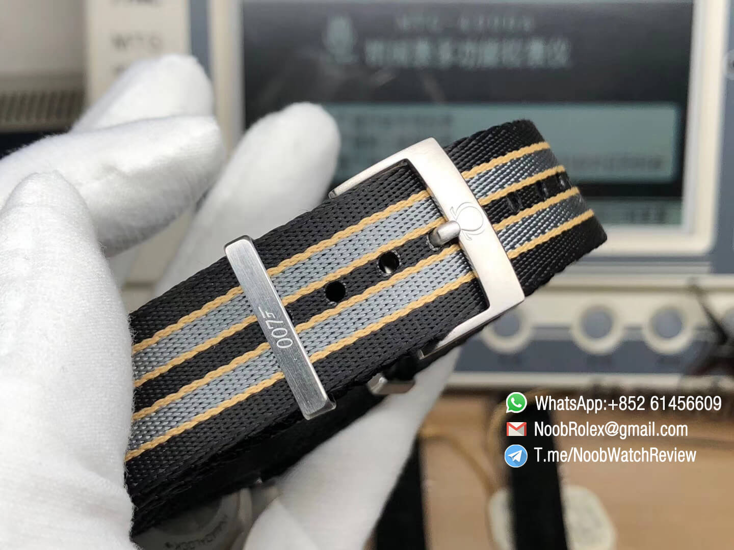 james bond nato strap no time to die