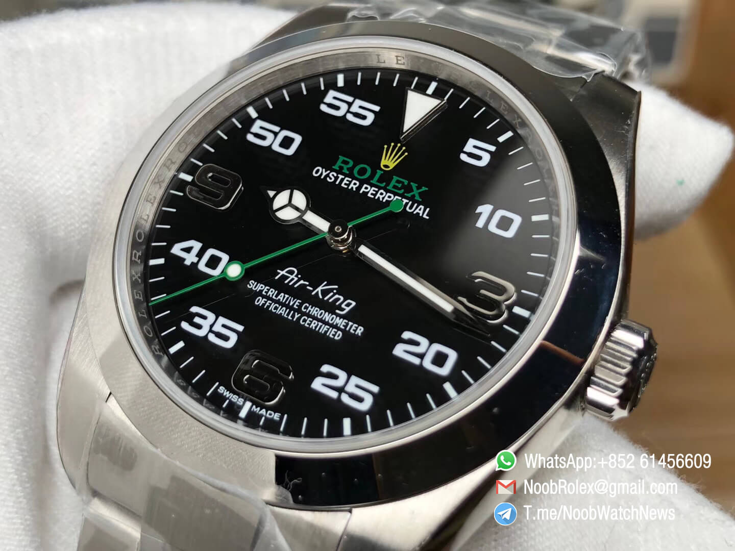 Noob Factory | Air-King | 116900 | Size 40mm | Baselworld 2016 | Steel ...